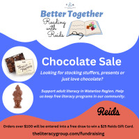 Chocolate fundraiser for the Holidays