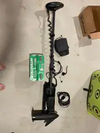 Bow mount Minn Kota Power Drive V2 with battery for sale