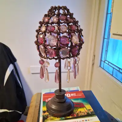 12 " inch tall  ' T ' light candle  lamp, View more