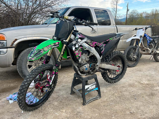 2014 kx450 in Dirt Bikes & Motocross in Revelstoke