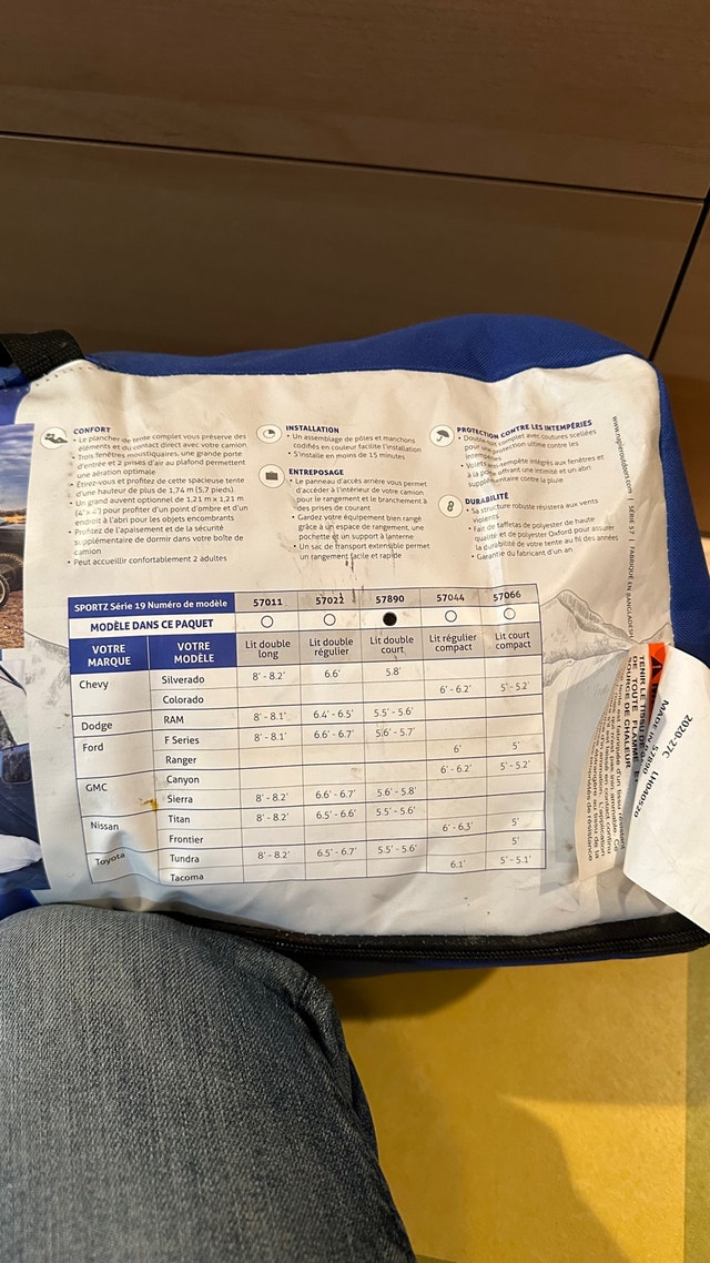 Truck tent Fishing, Camping & Outdoors Edmonton Kijiji