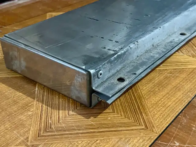 Stainless Steel Mud Flap Hanger for Semi with 3 Light Cutouts in Other in Belleville - Image 4