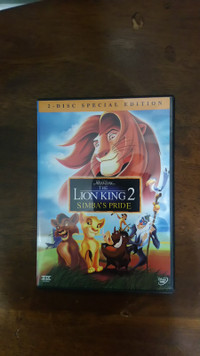 Le Roi Lion 2, la Fierté de Simba DVD de Disney