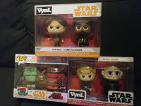 Figurines Funko Vynl Star Wars Han Solo Lando Luke Skywalker etc