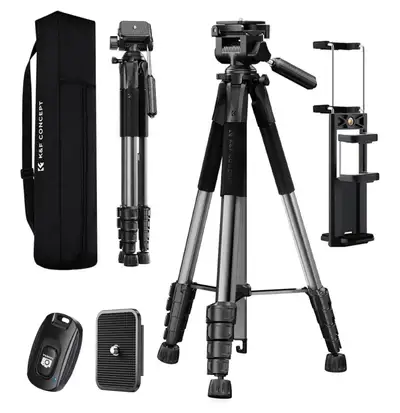Brand New 75" Lightweight Portable Camera Tripod, View more