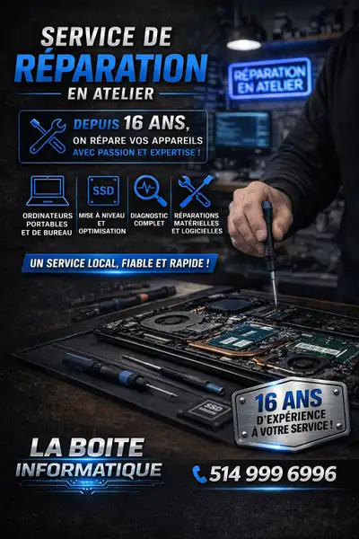 *** URGENCE INFORMATIQUE ? ON RÉPARE RAPIDEMENT ! ***, View more