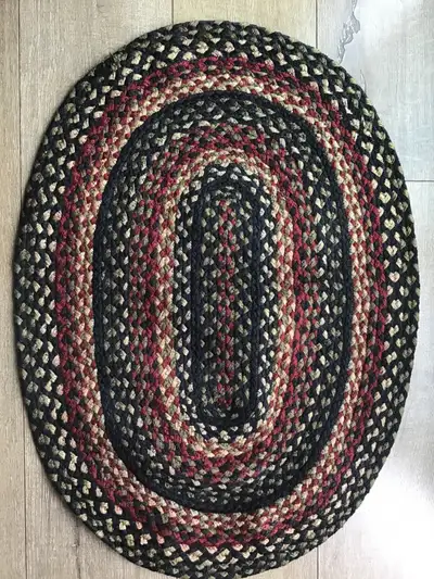 Primitive Braided Rug.,,, View more