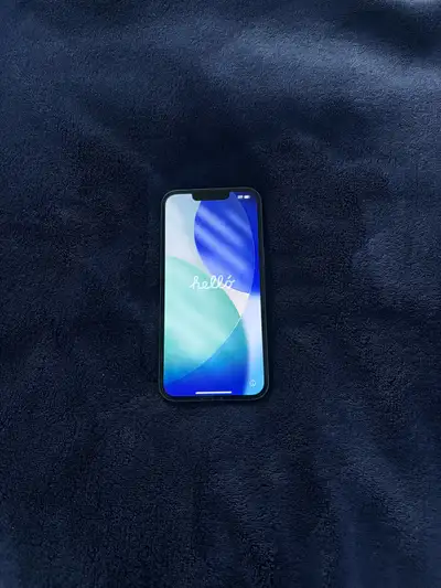 Navy blue iPhone 13, 96% battery health, no cracks or damage, 128 Gb. Giving away black Otterbox pro...