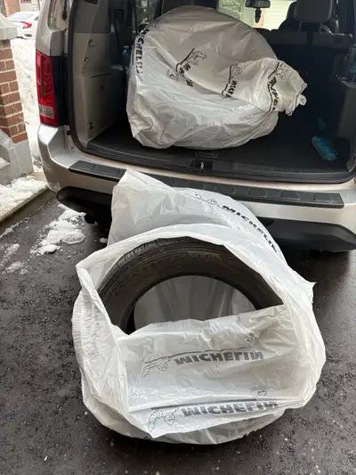 Selling a set of four Firestone Destination all season tires, size 235/60R18. These tires are used b...