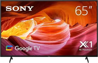 SONY 65" X75K 4K UHD HDR LED Smart Google TV, Blur-free picture