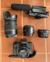 Canon M-50 camera outfit