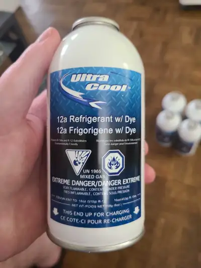 12a refrigerant with dye and oil, View more