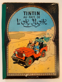 Tintin au Pays de l’Or Noir Édition 1960 (c.1950)