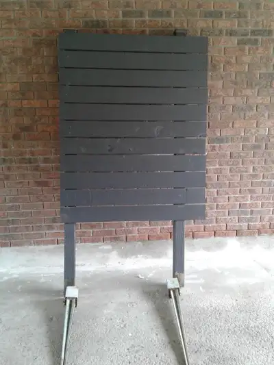WOOD TRELLIS WITH TWO METAL ANCHOR, View more
