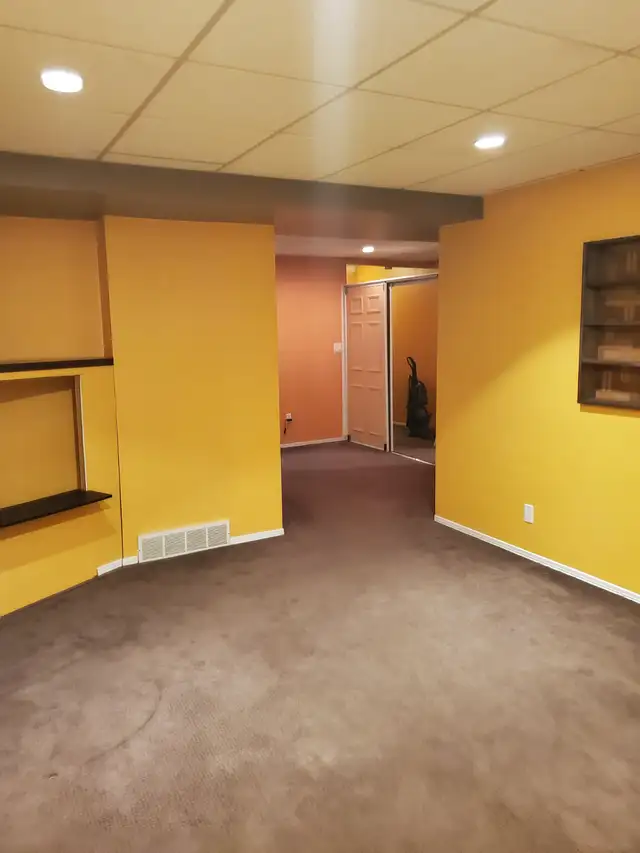 1 bedroom full basement