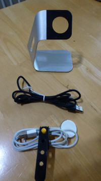 iWatch Charging Stand and Cables