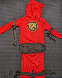 Costume d'halloween Ninja rouge / Red Ninja