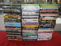 Liquidation Lot de 90 DVD Film Scrap Brisé vendu pour Bricolage