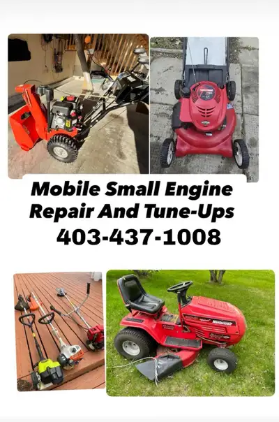 Small Engine Repair and Tune Ups, View more