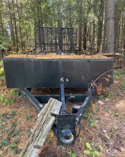 Lightly used single axle landscaping utility trailer. Has been sitting for quite some time now, but...