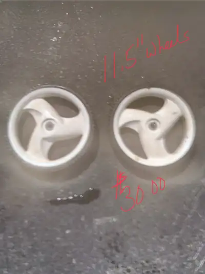 11.5” rear lawnmower wheels , View more