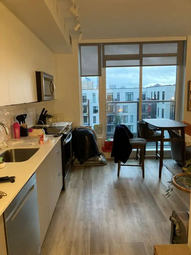 Furnished 1-Bedroom Apartment, 6th Floor, Bridgeland, Calgary