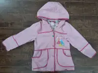 Disney Princess rain jacket girl size 4T
