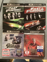 New 4K UHD Blurays The Fast and the Furious & Fate of Bloodshot