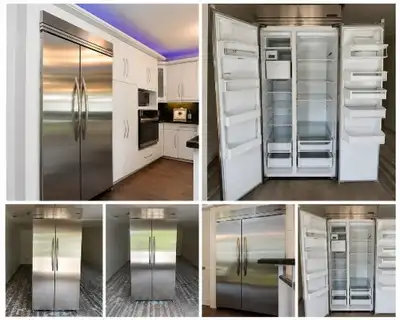 KitchenAid 42" Built-In Stainless Steel Refrigerator – EUC, View more