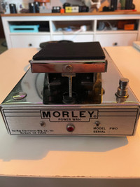 Morley Tel-Ray PWO wah pedal