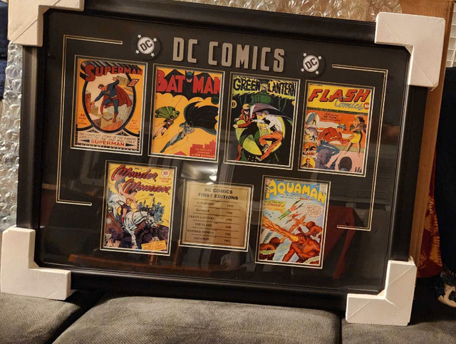 DC Comics First Editions Matted Frame in Arts & Collectibles in Dartmouth - Image 2