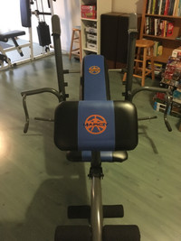 Marcy multi use weight bench