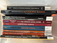 Automotive textbooks books like new (make an offer!)