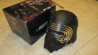 Kylo Ren Star Wars Black Series Voice Changer Helmet Mask, View more