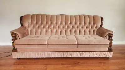 Vintage Sofa Loveseat and Armchair Set, View more