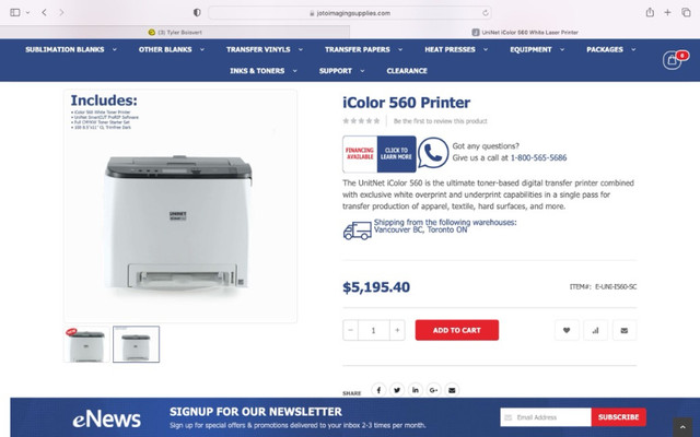 Printer, iColor 560 in Printers, Scanners & Fax in Edmonton - Image 3