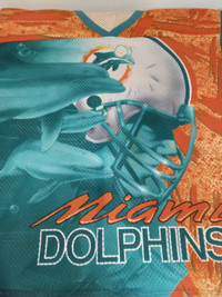 Vintage CCM Maska NFL Miami Dolphins Jersey