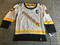 Crosby Reverse Retro Pittsburgh Penguins Jersey New