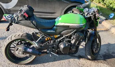 Selling my 2018 Z900RS Café, only 10,000 km, meticulously maintained and loaded with premium upgrade...