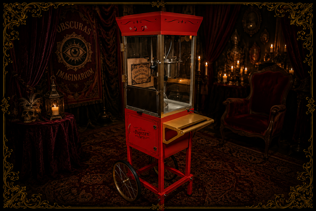 Popcorn Machine Rental with Attendant for Events