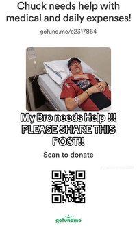 Need Help, Please Donate or Share Post.