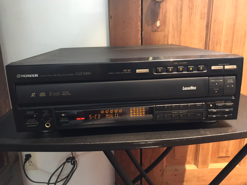 Pioneer CLD-M90 Laserdisc Multi-Play 5 CD CDV/LD Player  for sale  