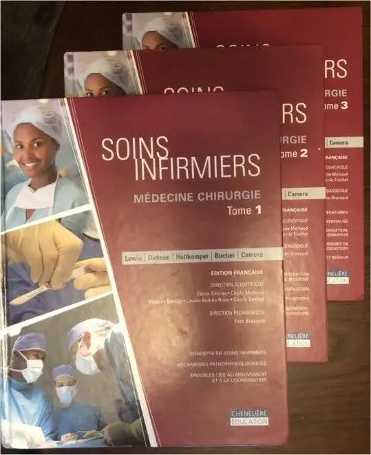 Soins infirmiers médecine - chirurgie 3 tomes + cahier  - Lewis in Textbooks in City of Montréal - Image 2