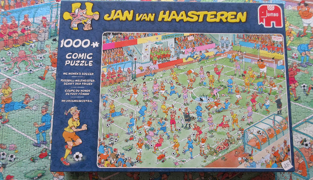 Casse-tête JAN VAN HAASTEREN 1000 pcs puzzle COMPLET dans Jouets et jeux  à Ouest de l’Île - Image 4