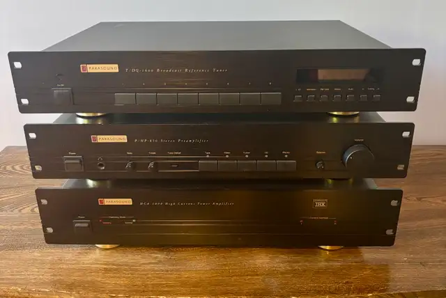 3 Piece Parasound Stereo Setup. in Stereo Systems & Home Theatre in Lethbridge - Image 2