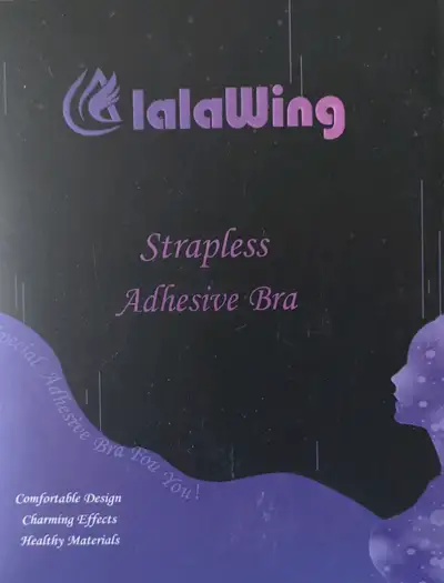  New Lala Wing, strapless adhesive bra., View more