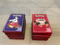 Mcdonald Pokémon match battle trading card booster packs