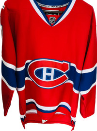 Montreal Canadiens 100th anniv. Jersey w/Fight Strap Men’s Large