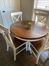 Custom barnboard rustic table