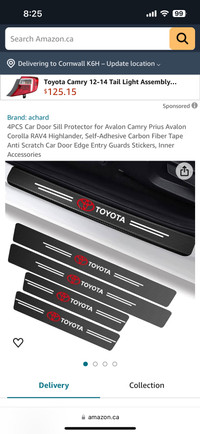 Toyota Door Threshold Protectors